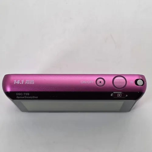 Câmera Digital Sony Cyber-shot Dsc-t99 14.1 Mpxs Touchscreen Rosa