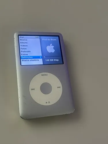Ipod Classic A1238 160gb - 7 Geração Original Apple Prateado