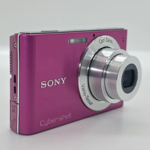 Câmera Digital Sony Cyber Shot 14.1 Mega Pixels Cybershot Rosa