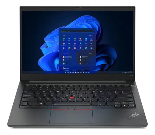 Notebook Lenovo ThinkPad E14 preto Intel Core i7 16GB RAM 512GB