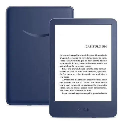 Kindle 11ª Geração 16gb Novo 2022 Tela 6 300 Ppi Mais Leve Preto