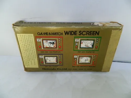 Nintendo Game & Watch Parachute Wide Screen C/ Caixa E Manual