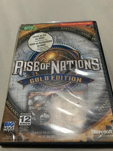 Jogo Rise Of Nations Gold Edition Cd Pc | MercadoLivre