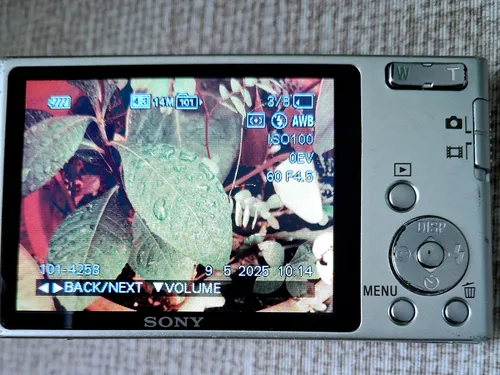 Câmera Digital Sony Cybershot Dsc W320 Digicam Vintage! Prateado