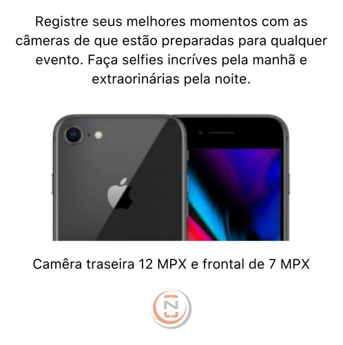 Smartphone Apple Iphone 8 64gb - Seminovo Cinza-espacial