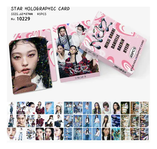 45 Njz Idols Kpop Album Lomo Cards Style1 Dgx | MercadoLivre