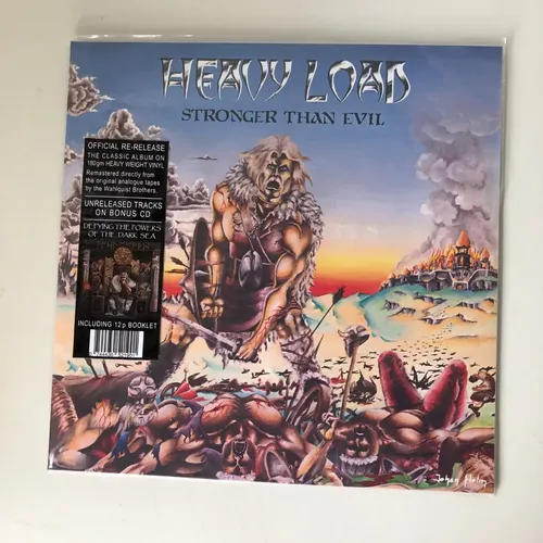 Lp Heavy Load - Stronger Than Evil 2017 + Cd Track Bonus