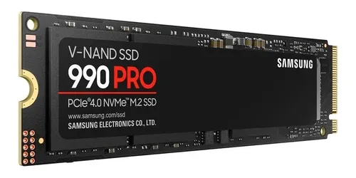 SSD Samsung 990 PRO 2TB PCIe 4.0 X4 NVMe M.2 2280 Até 7450mb/S MZ