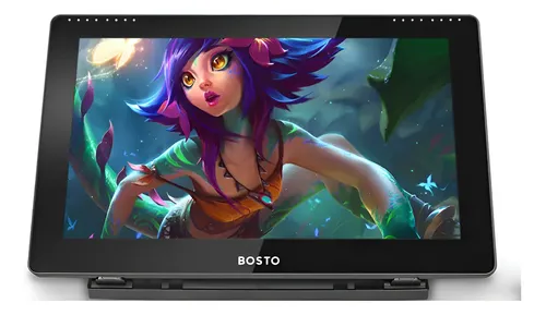 Tablet Gráfico Bosto Bt16hd 15,6 Full Hd 16 Botões Preto