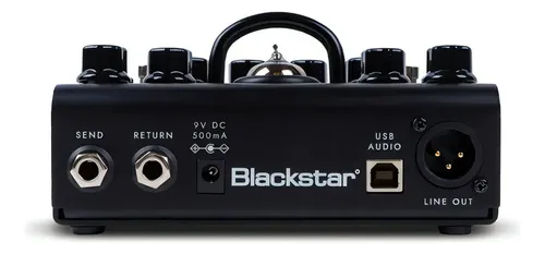 Pedal de efeito preto Blackstar Dept. 10 Dual Distortion