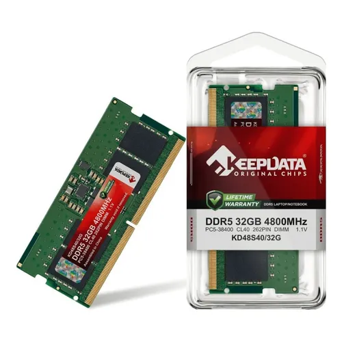 Memória RAM portátil Adata Ddr5 32gb 4800 MT/s | Parcelamento sem