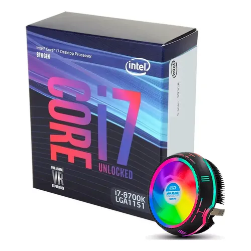 Processador Intel Core i7-8700 8ª Geração 3.2GHz 6 Núcleos LGA