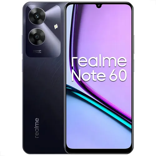 Celular Realme Note 60 Dual Sim 64 Gb Azul 3 Gb Ram Preto | Frete