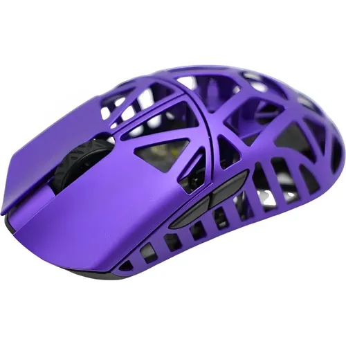 Mouse Gamer Magnesium Wlmouse Beast X Max Wireless 8k Cor Purple