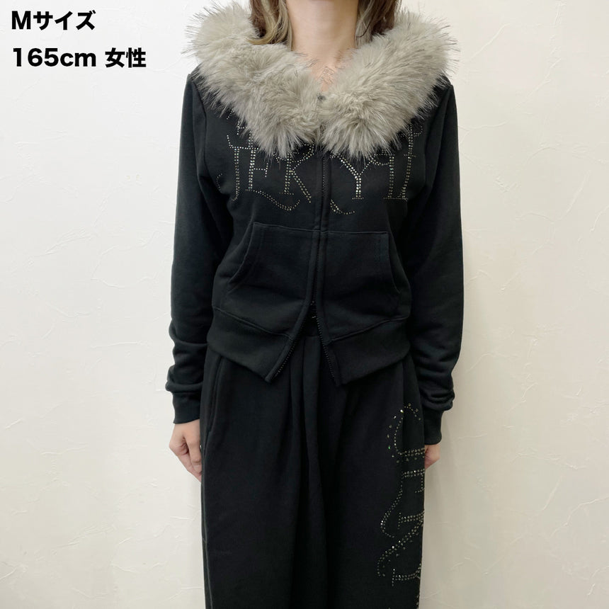 FUR ZIP SWEATSHIRT – HYDE ONLINE STORE