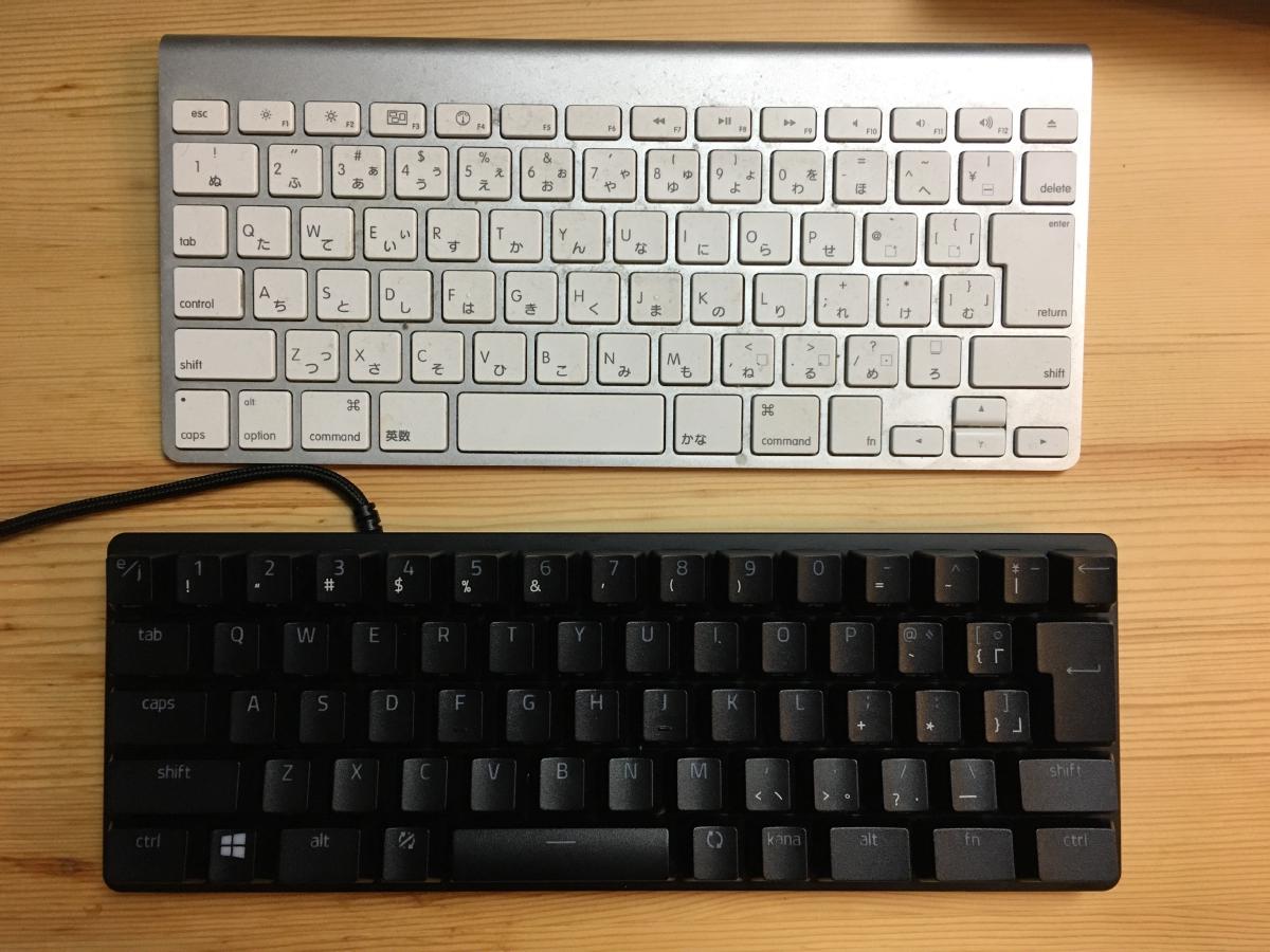 テンキーレスミニキーボード「Razer HUNTSMAN MINI」をmacOSで使う