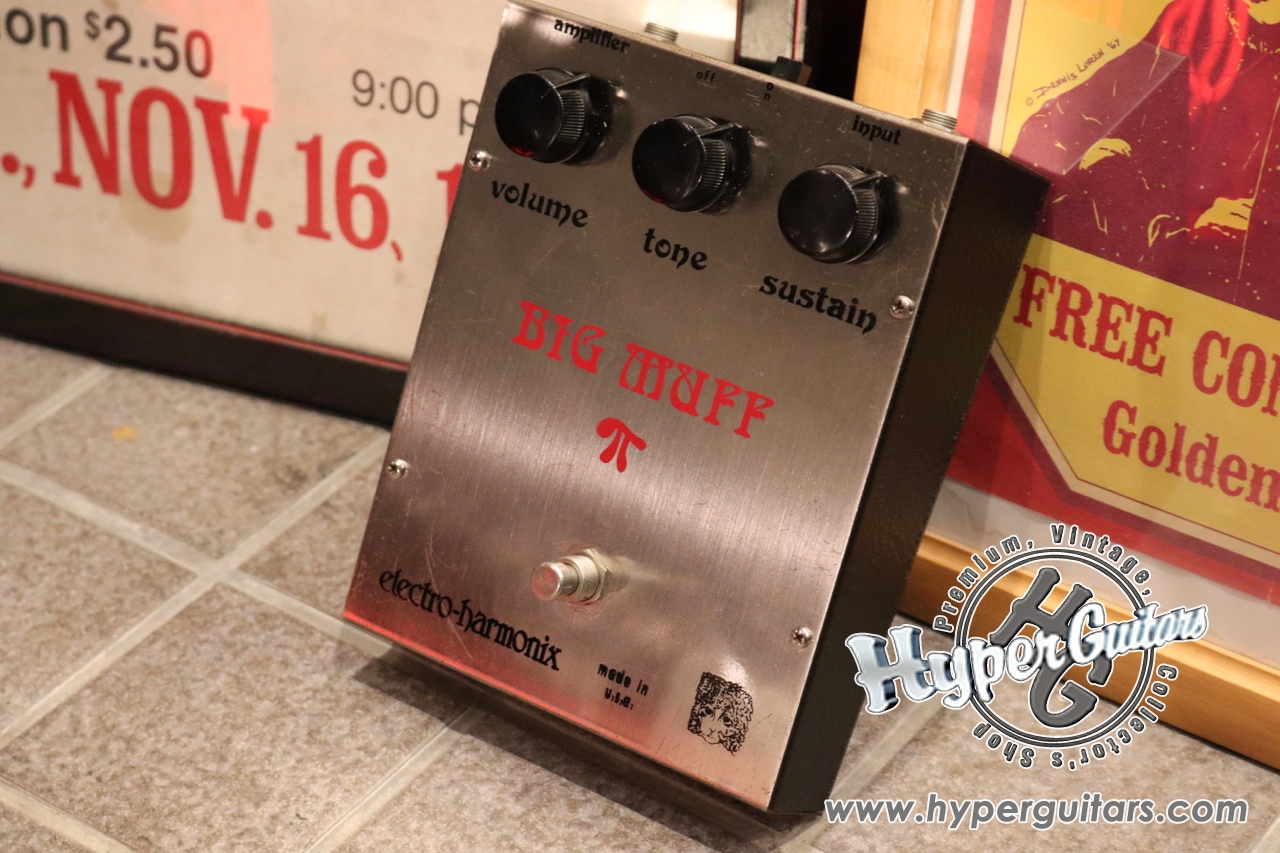 Electro-Harmonix 70's Big Muff π Ram's Head - シルバー - ハイパー