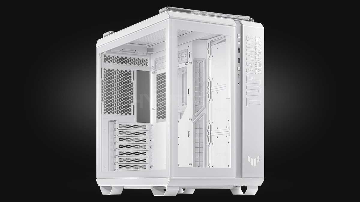 Case ASUS TUF GT502 White - Photos, Technical Specifications