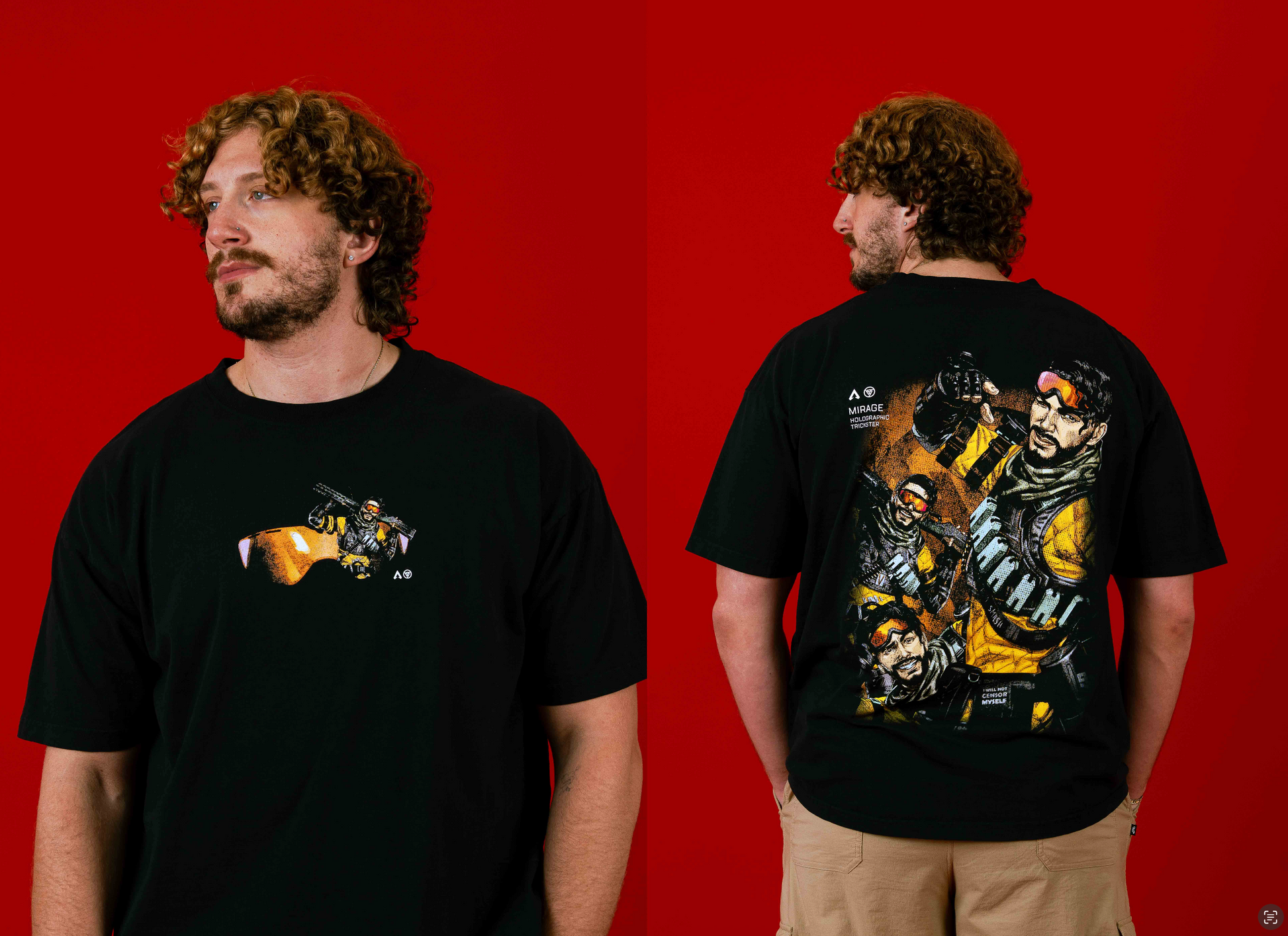 APEX MIRAGE SHIRT (BLACK) – Hypland