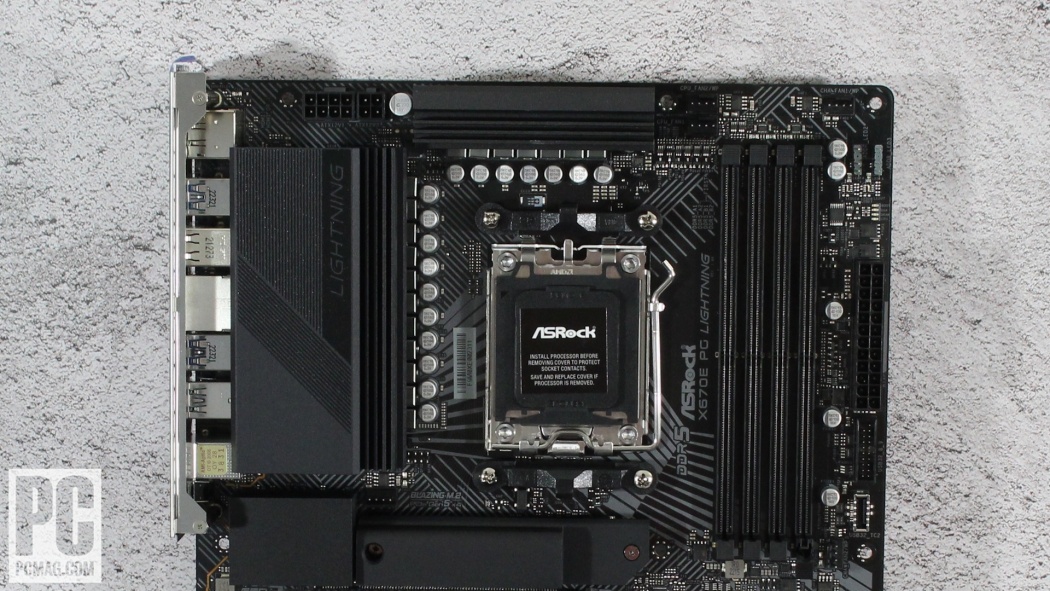 ASRock X670E PG Lightning Review | PCMag
