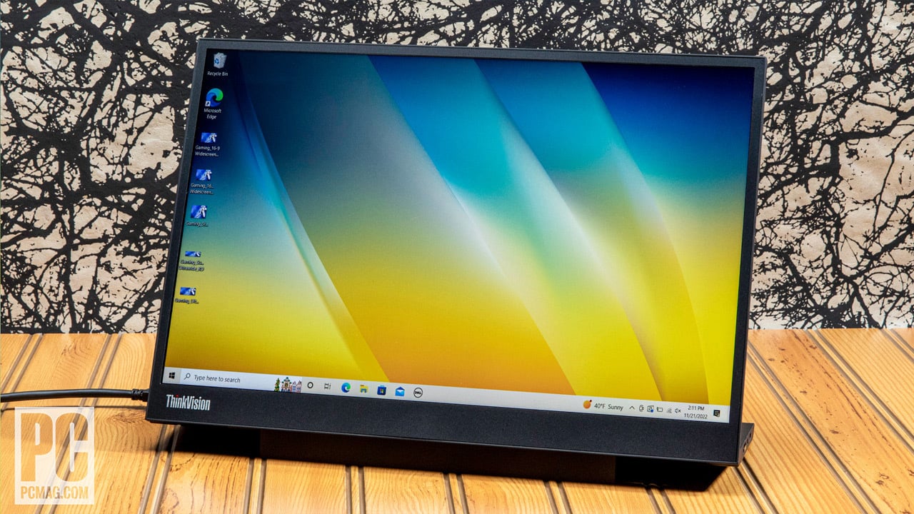 Lenovo ThinkVision M14d - Review 2023 - PCMag Middle East