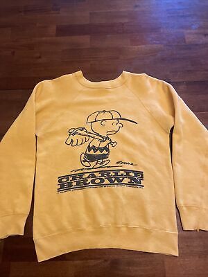 Vintage Peanuts Snoopy 1960's Mayo Spruce Sweatshirt - Kids Small