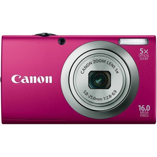 Canon PowerShot A2300 16.0 MP Digital Camera with 5x Digital Image