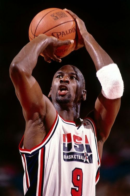 MJ playing for the Dream Team