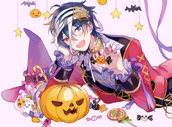 あんスタ 中国願望缶 影片みか ハロウィン マミー 中国 ハート缶 缶