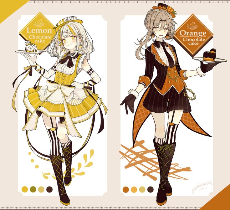 赤倉 チョコケーキ6姉妹 直筆サイン入り A4 サイズ キャラファイングラフ