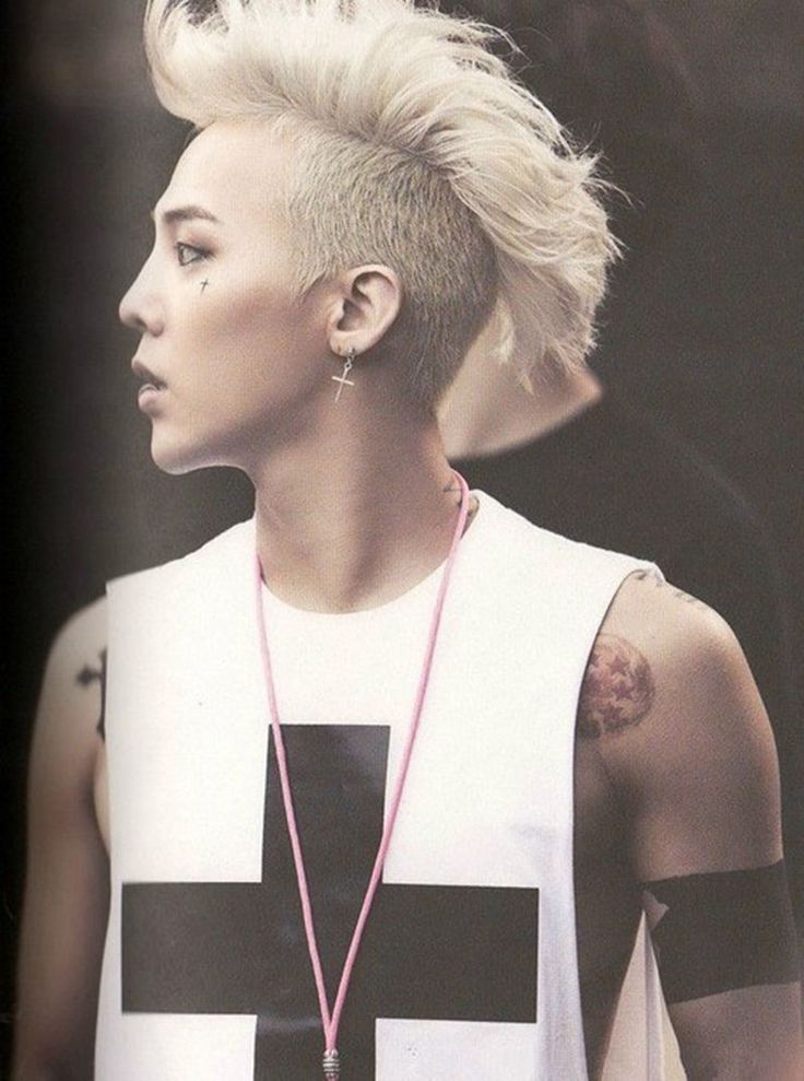 BIGBANG G-dragon Tank Top Vest Crooked CROSS T-Shirt GD Tanktop