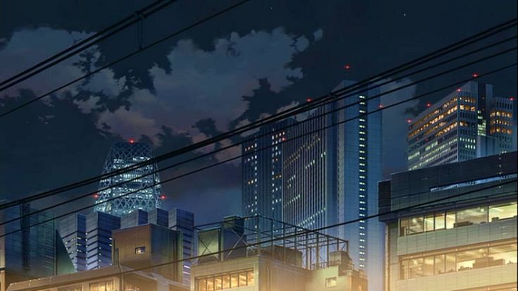 アニメ 背景 夜」の画像検索結果