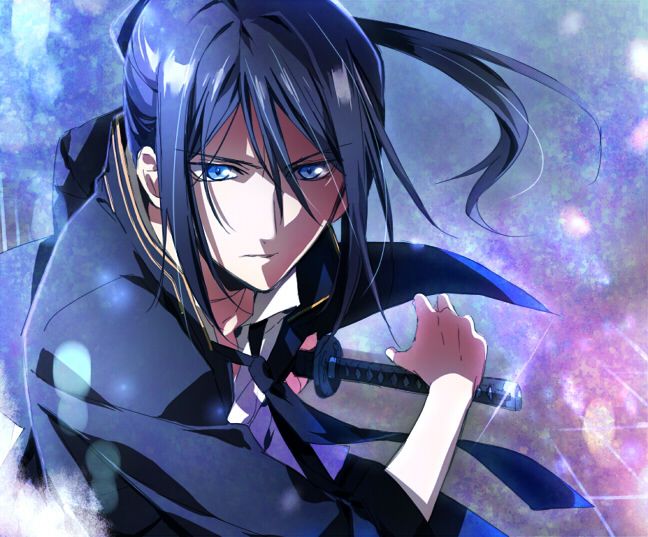 夜刀神狗朗 クロくん可愛い - オウギカイリのイラスト - pixiv