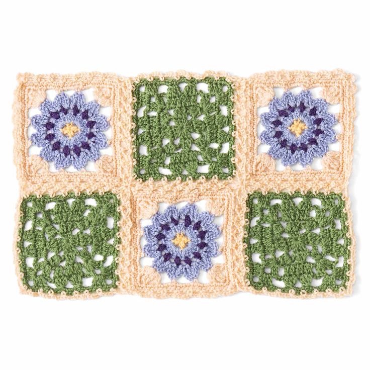 やわらかなぬくもりを大きくつないで かぎ針編みお花モチーフの会