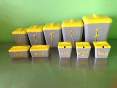 Discover 66 Nally/GayWare and vintage canisters ideas on this