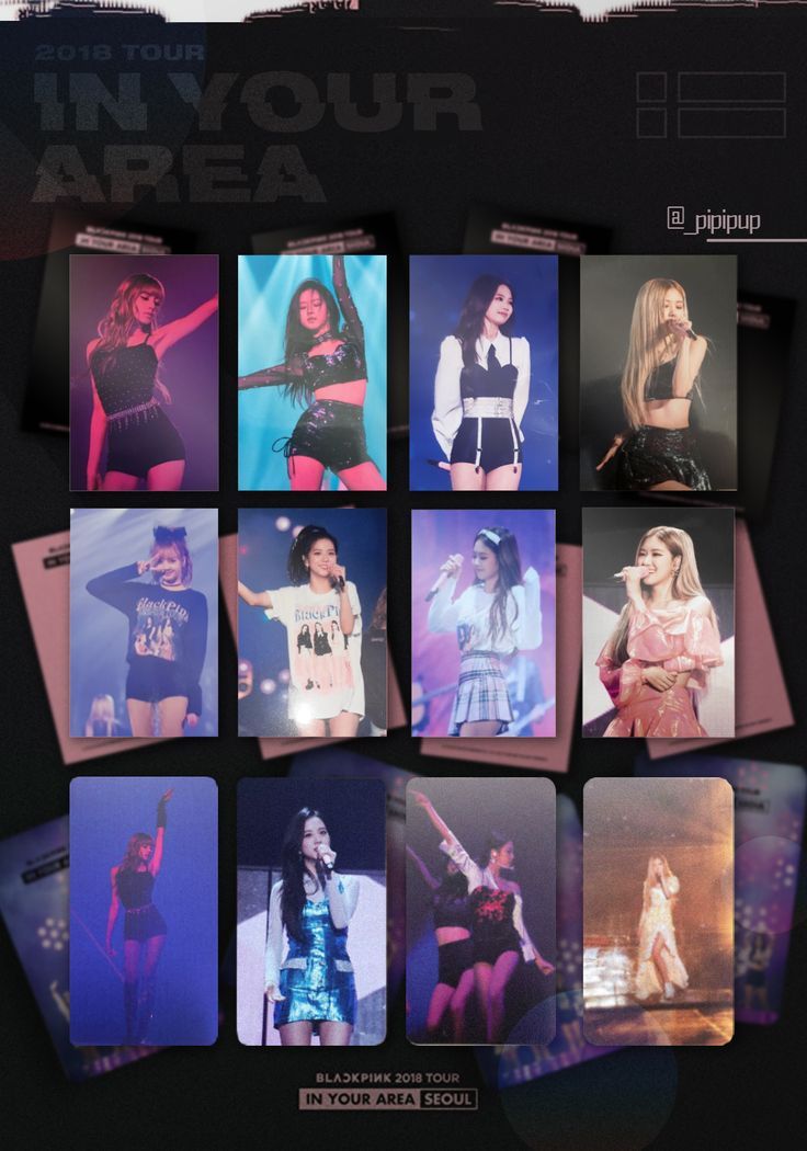 BLACKPINK 2018 TOUR [IN YOUR AREA] SEOUL DVD Photocard Wishlist