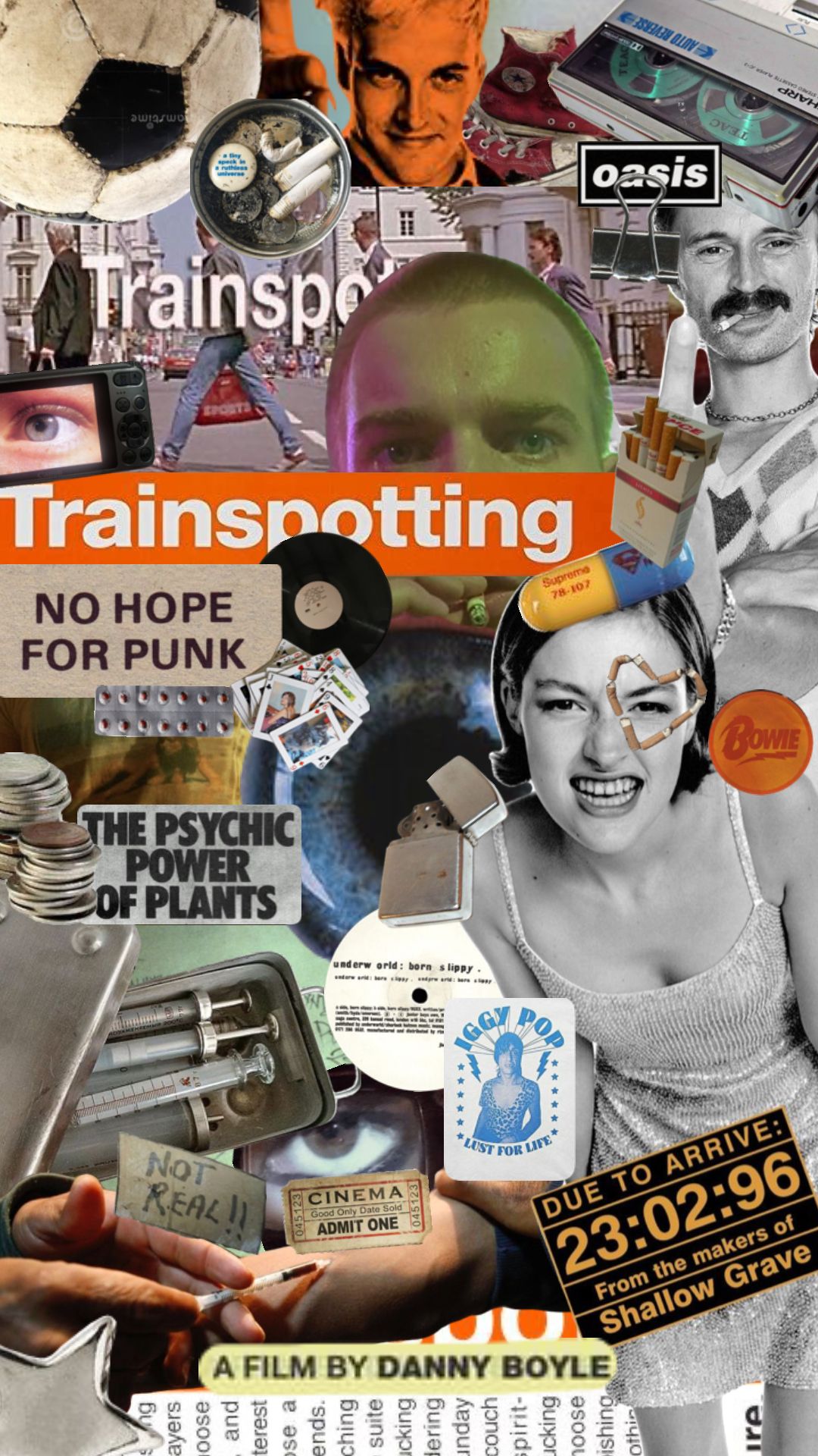 激レア！90sヴィンテージトレインスポッティングビッグポスター ユアン