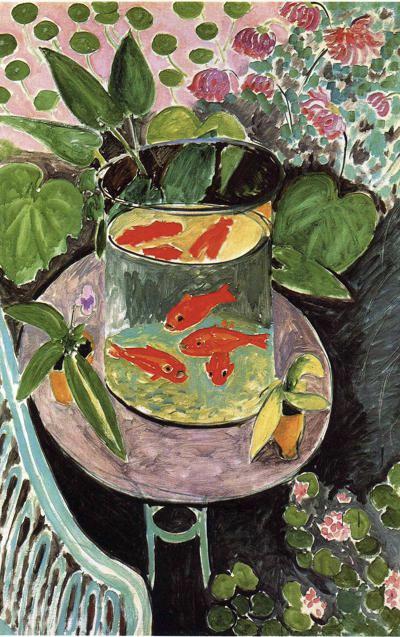 金魚、アンリ・マティス、油彩、1912年。 : r/ArtHistory