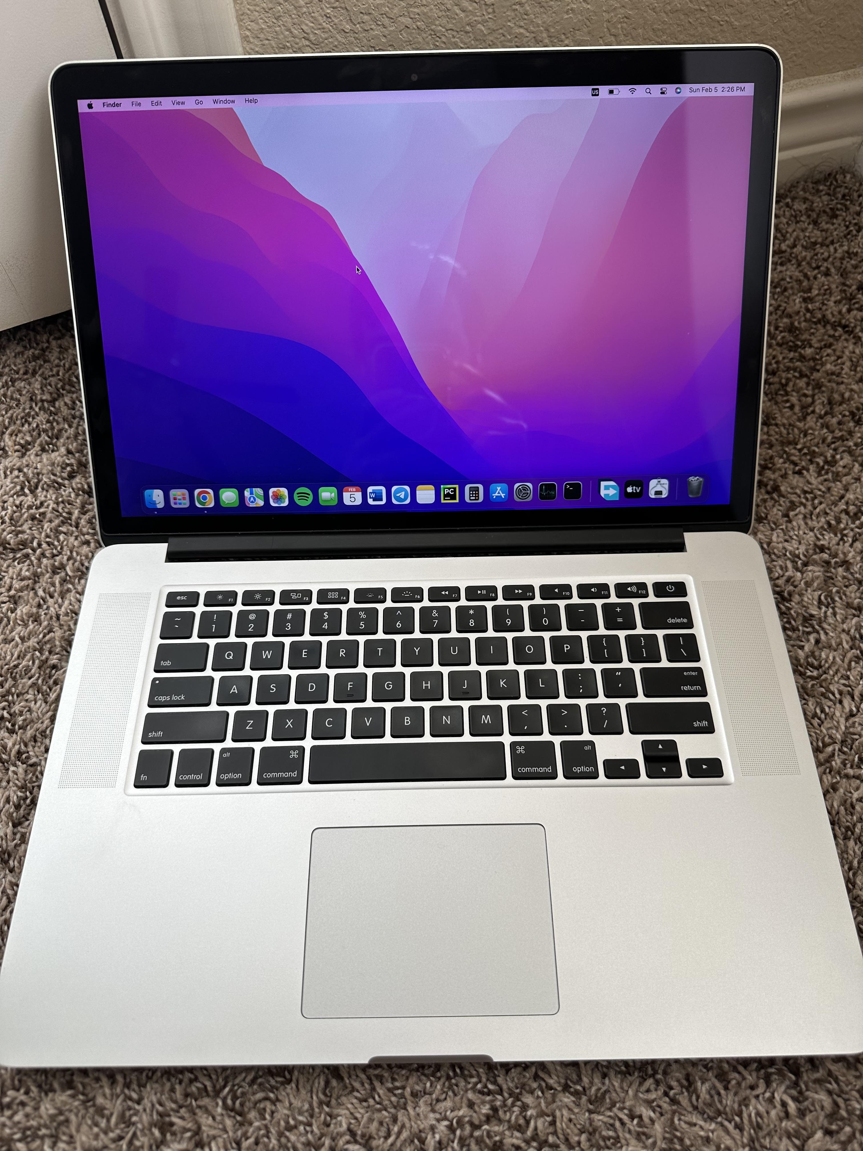 Earlier this year picked this mid 2015 MBP15 inch i7 500SSD 16 GB
