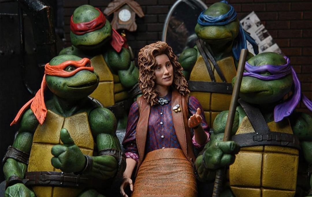 NECAのエイプリル・オニールフィギュア、ジュディス・ホーグそっくり