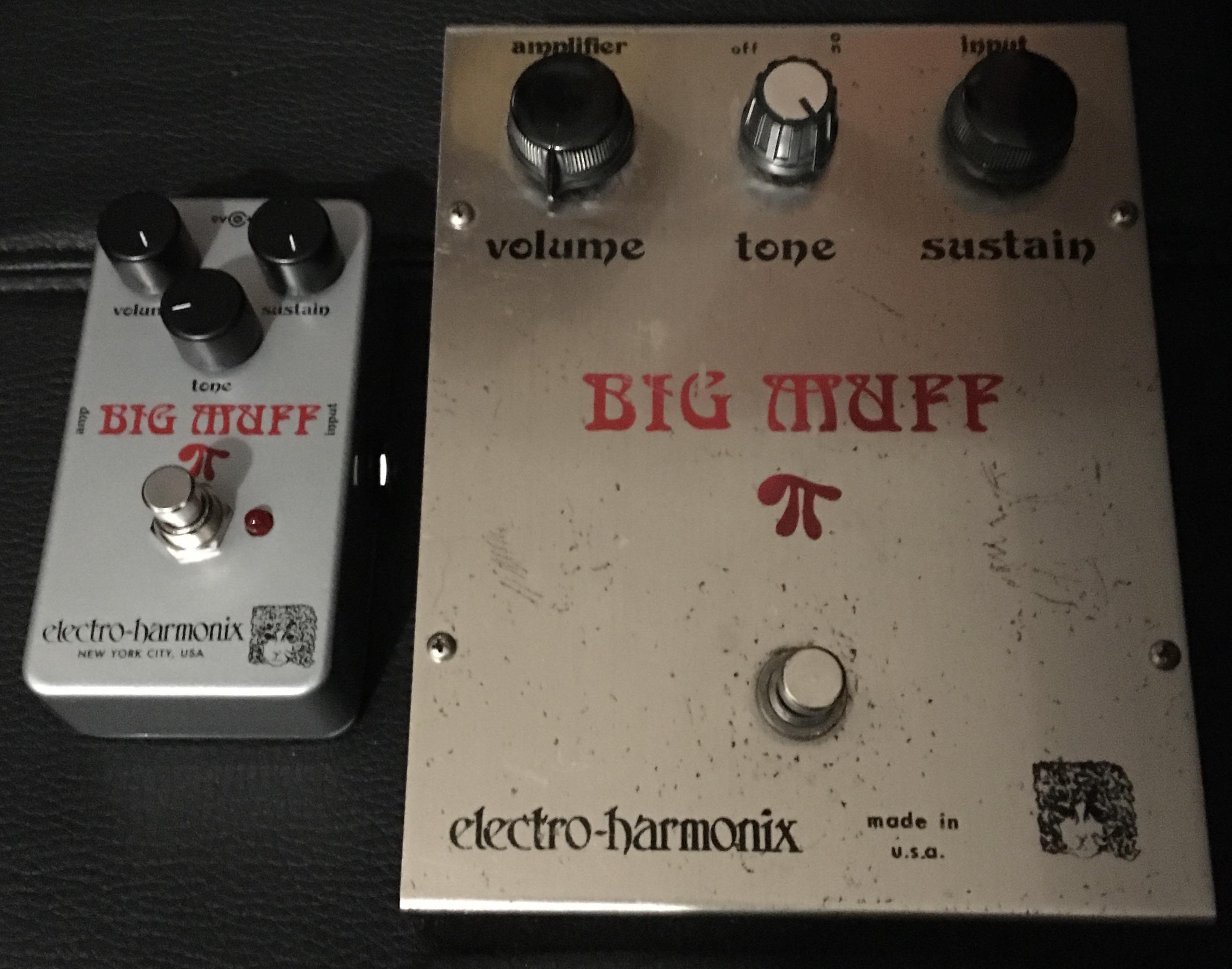 新しい vs 古い - EHX Big Muff Ram's Head : r/guitarpedals