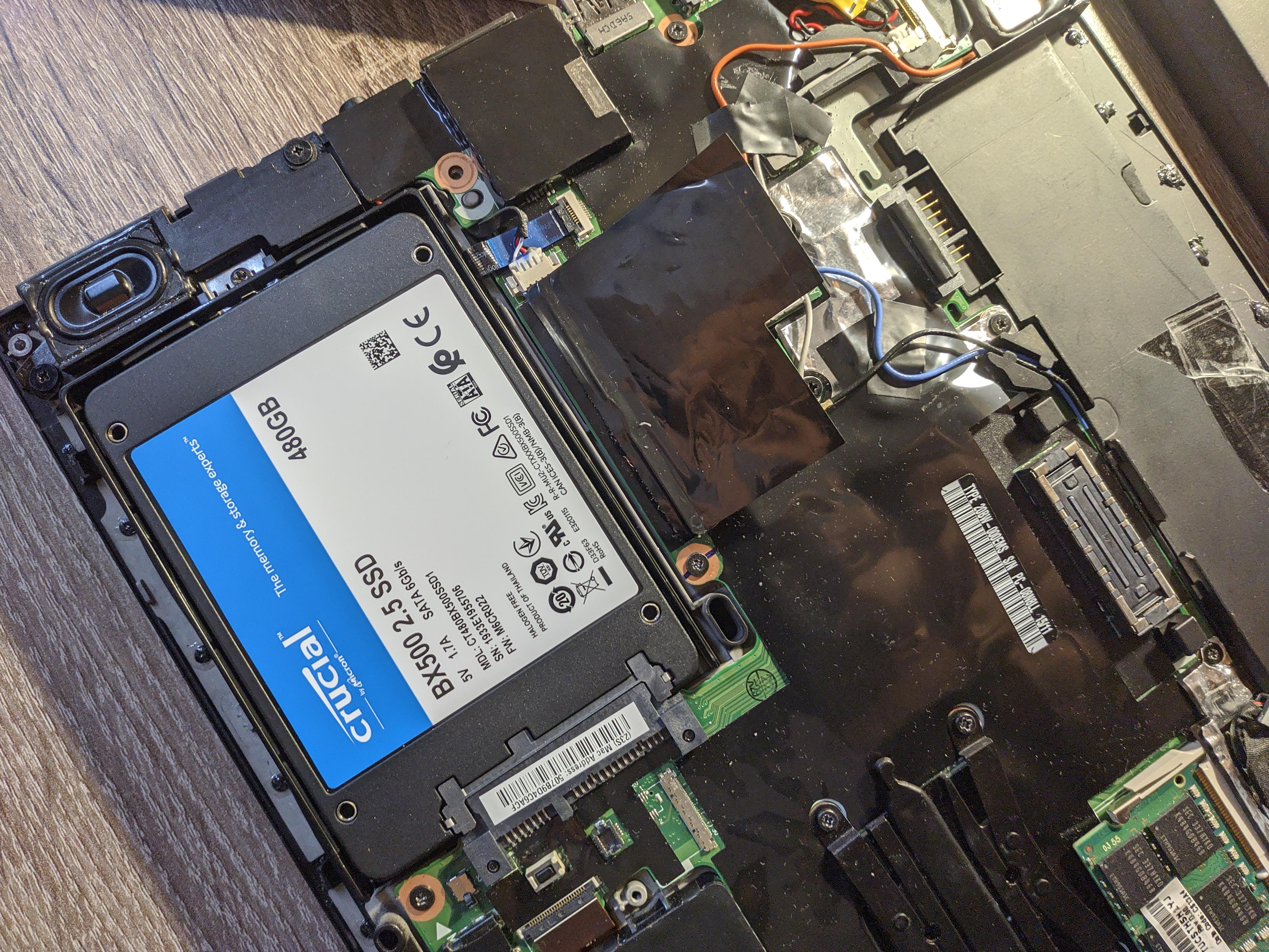 A much needed storage upgrade for my T450s : r/thinkpad