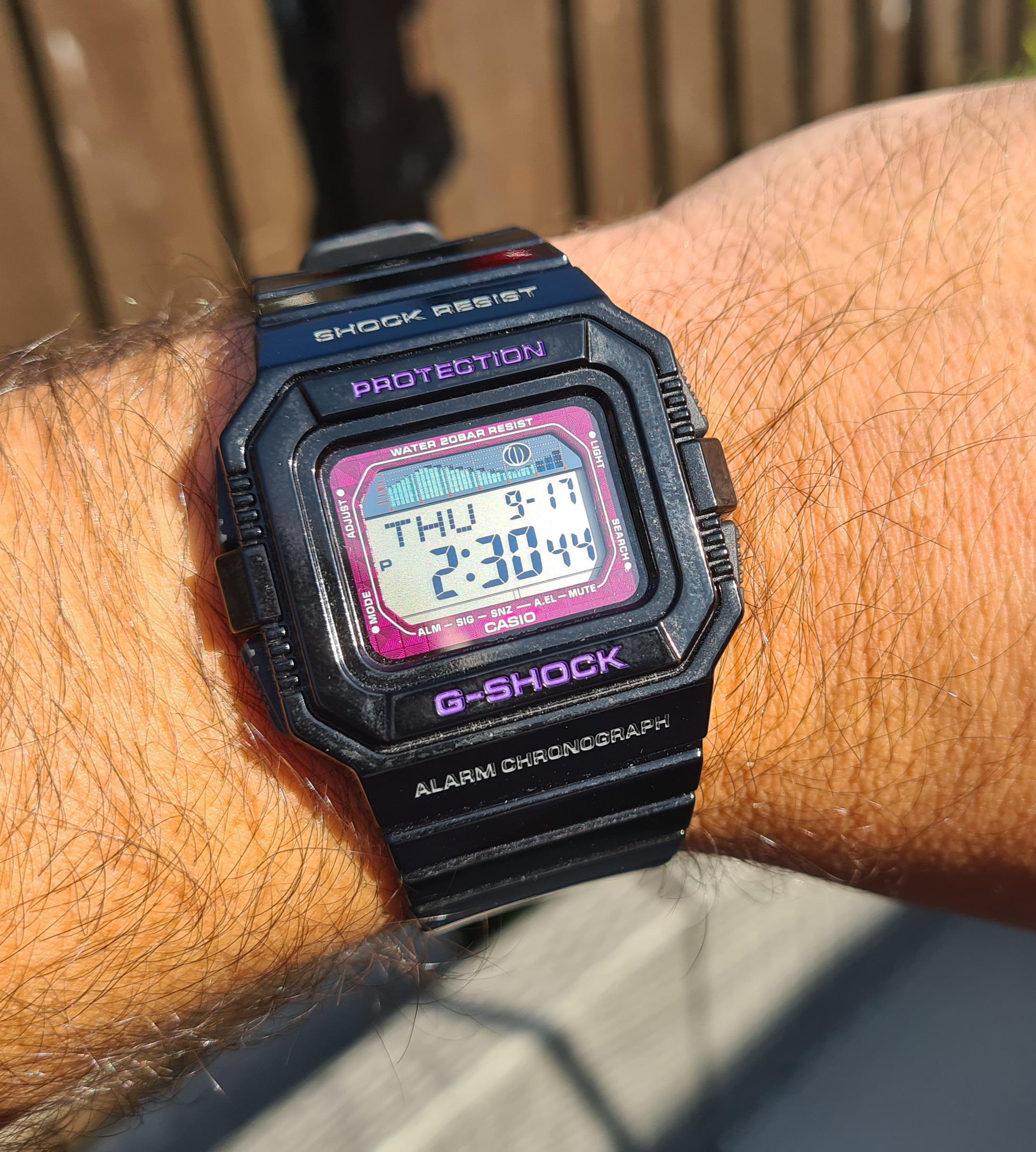 Not sure if I like my new GLX-5500 : r/gshock