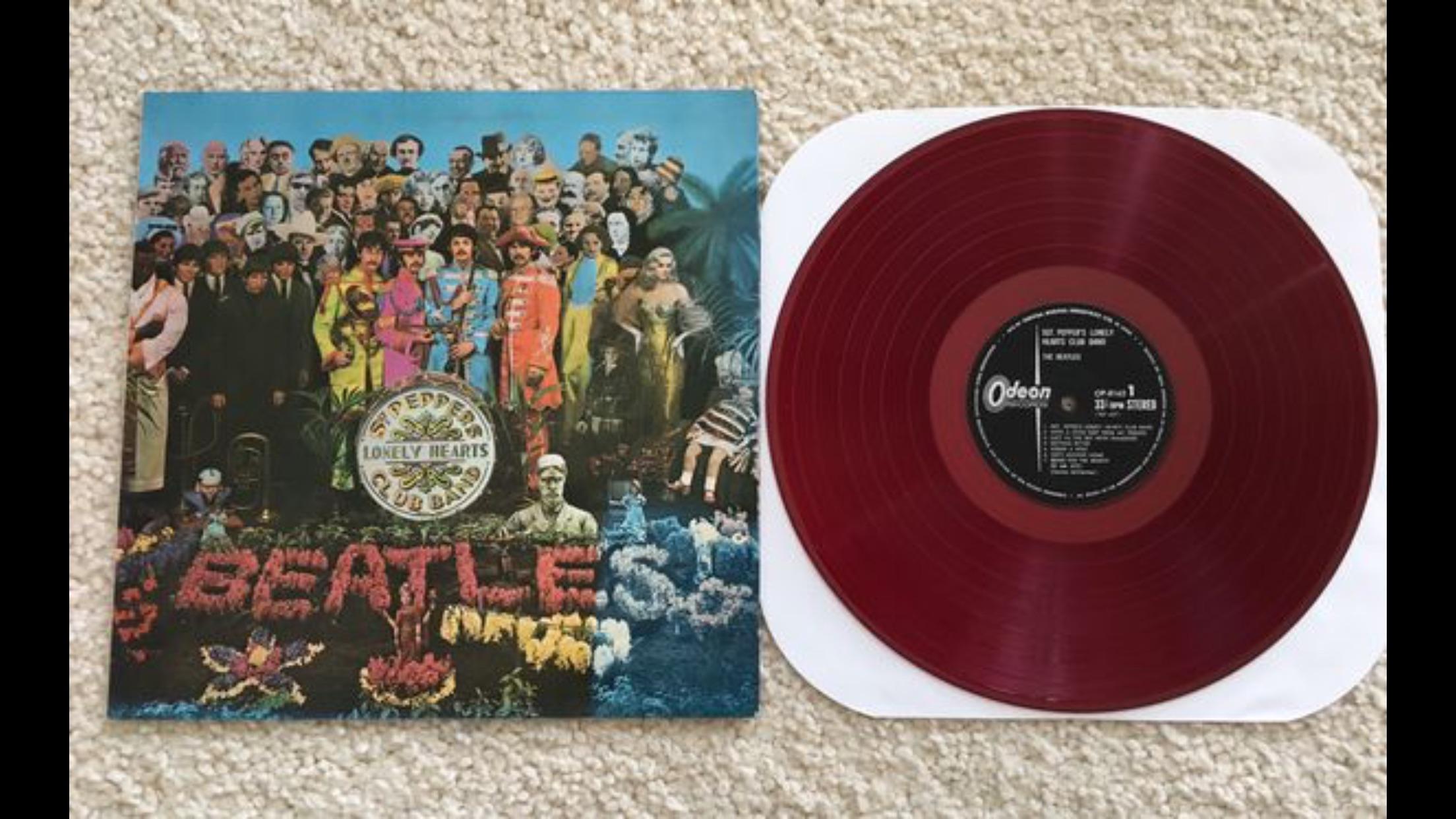 The Beatles “Sgt Pepper's lonely hearts club band” original 1967