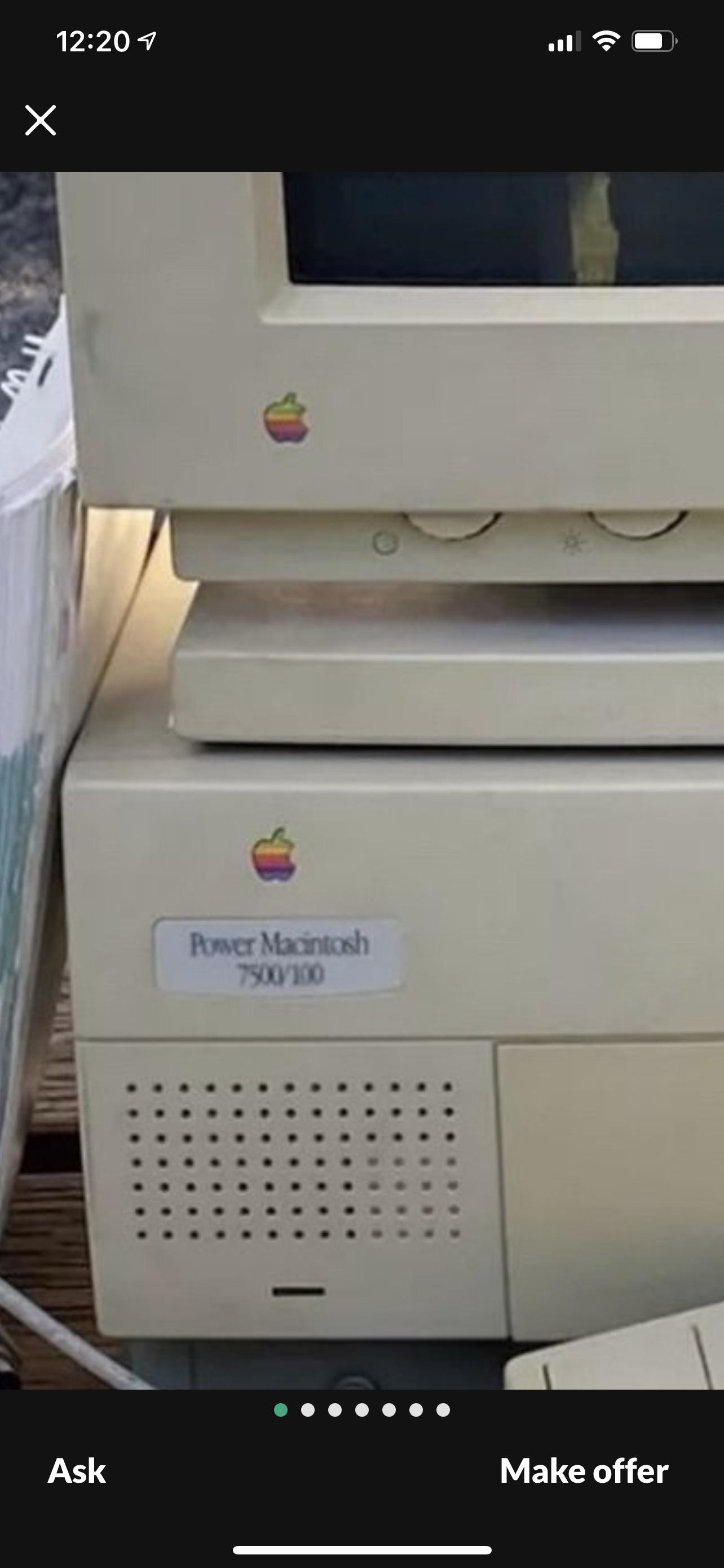 Is this Power Macintosh 7500/100 worth $100? : r/VintageApple