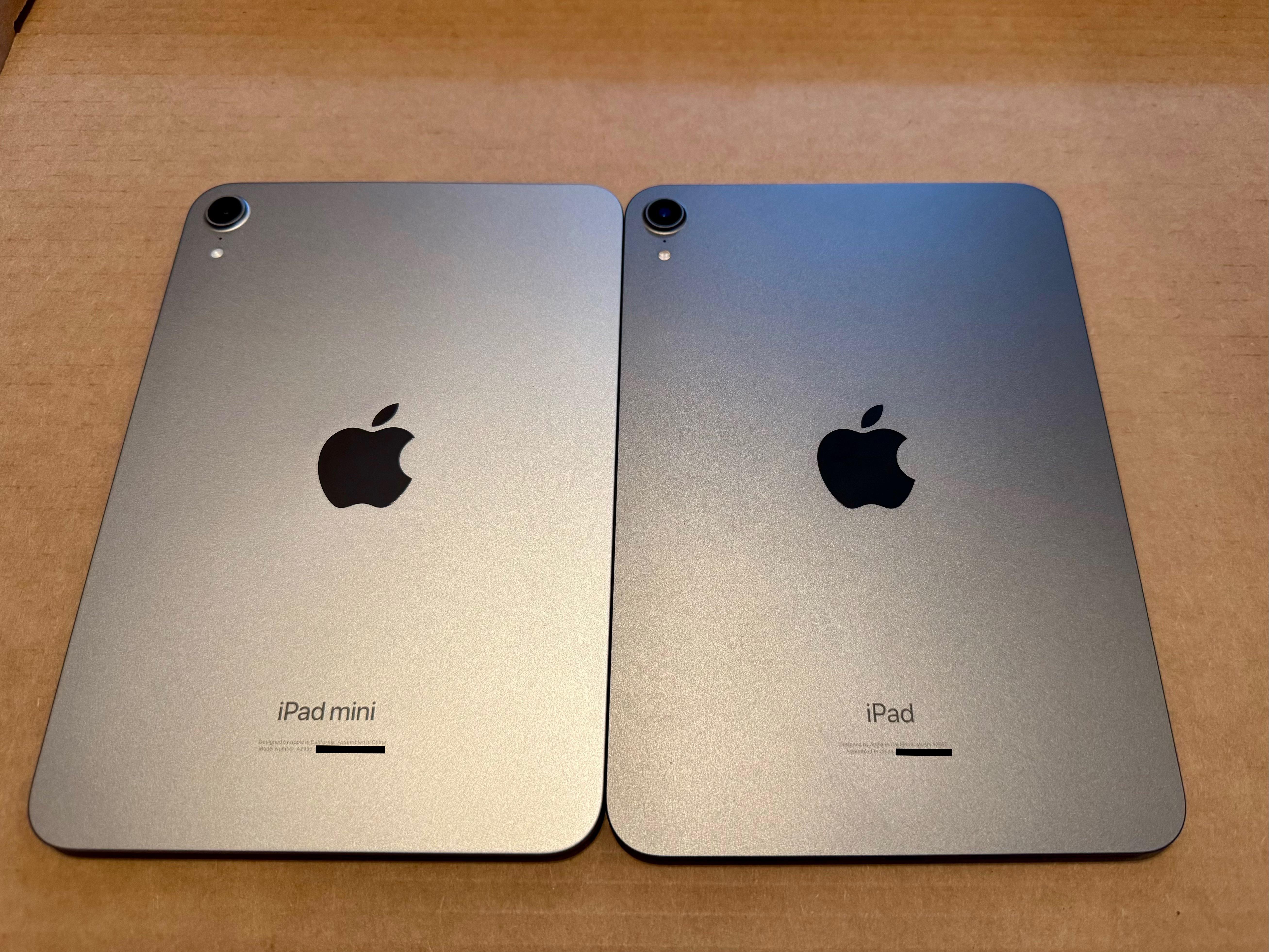 iPad Mini 6とMini 7のスペースグレイの違い : r/ipadmini