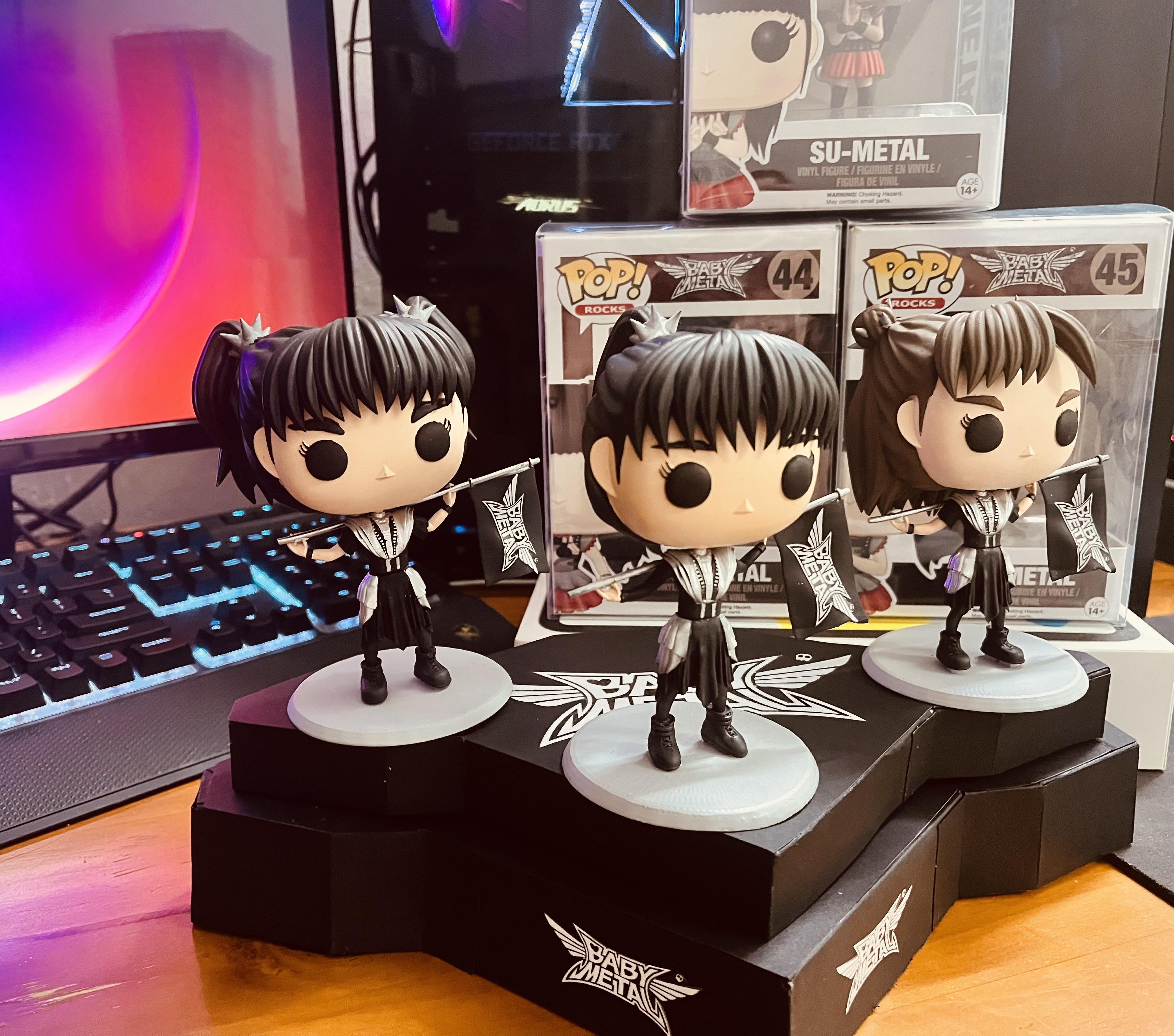 カスタマイズされたBabyMetal Funko Pop : r/BABYMETAL