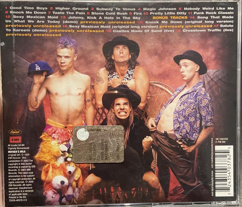マザーズミルクのバックが好き : r/RedHotChiliPeppers