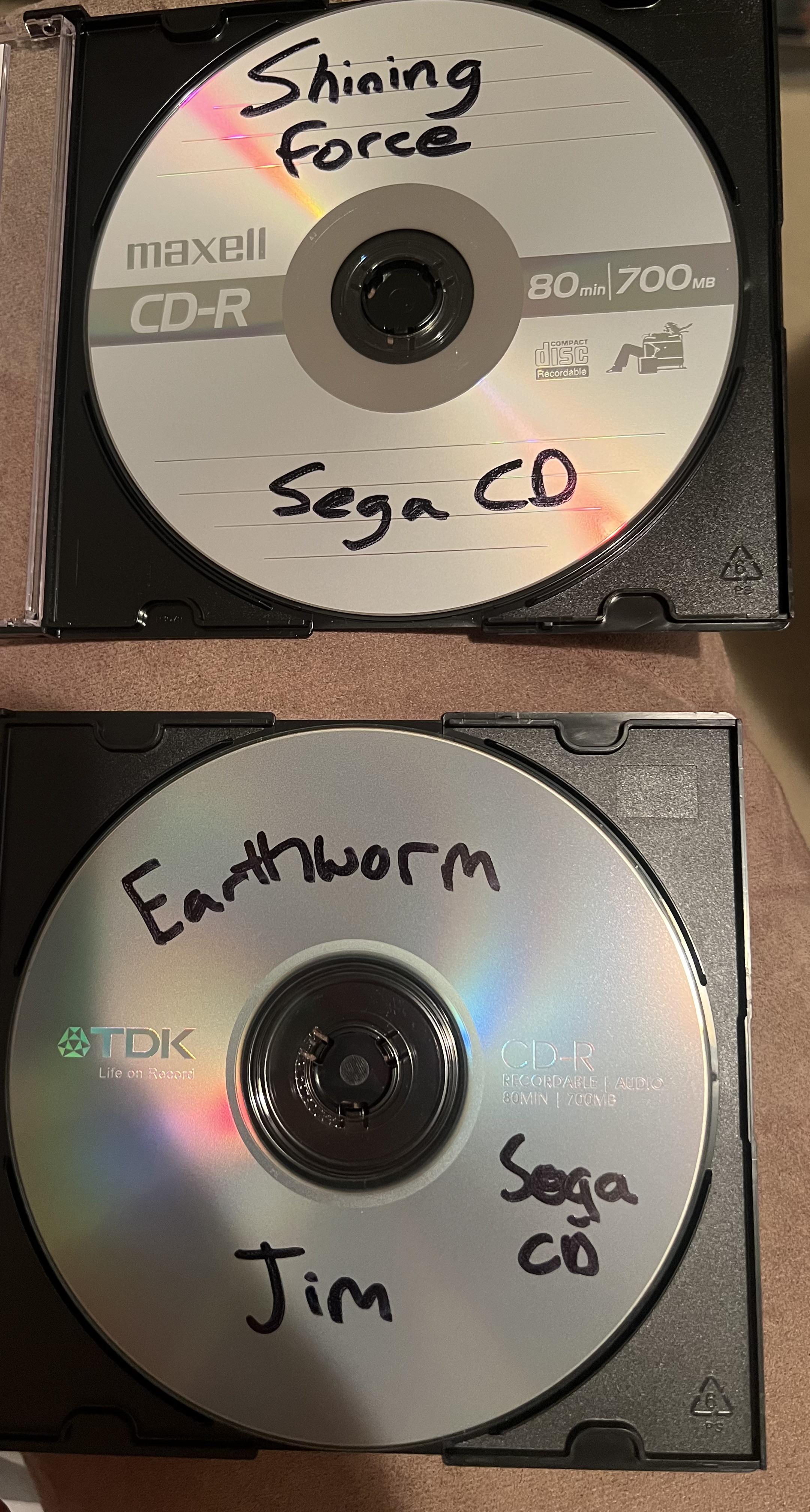 What CD-R do you use to make backups? : r/SegaCD