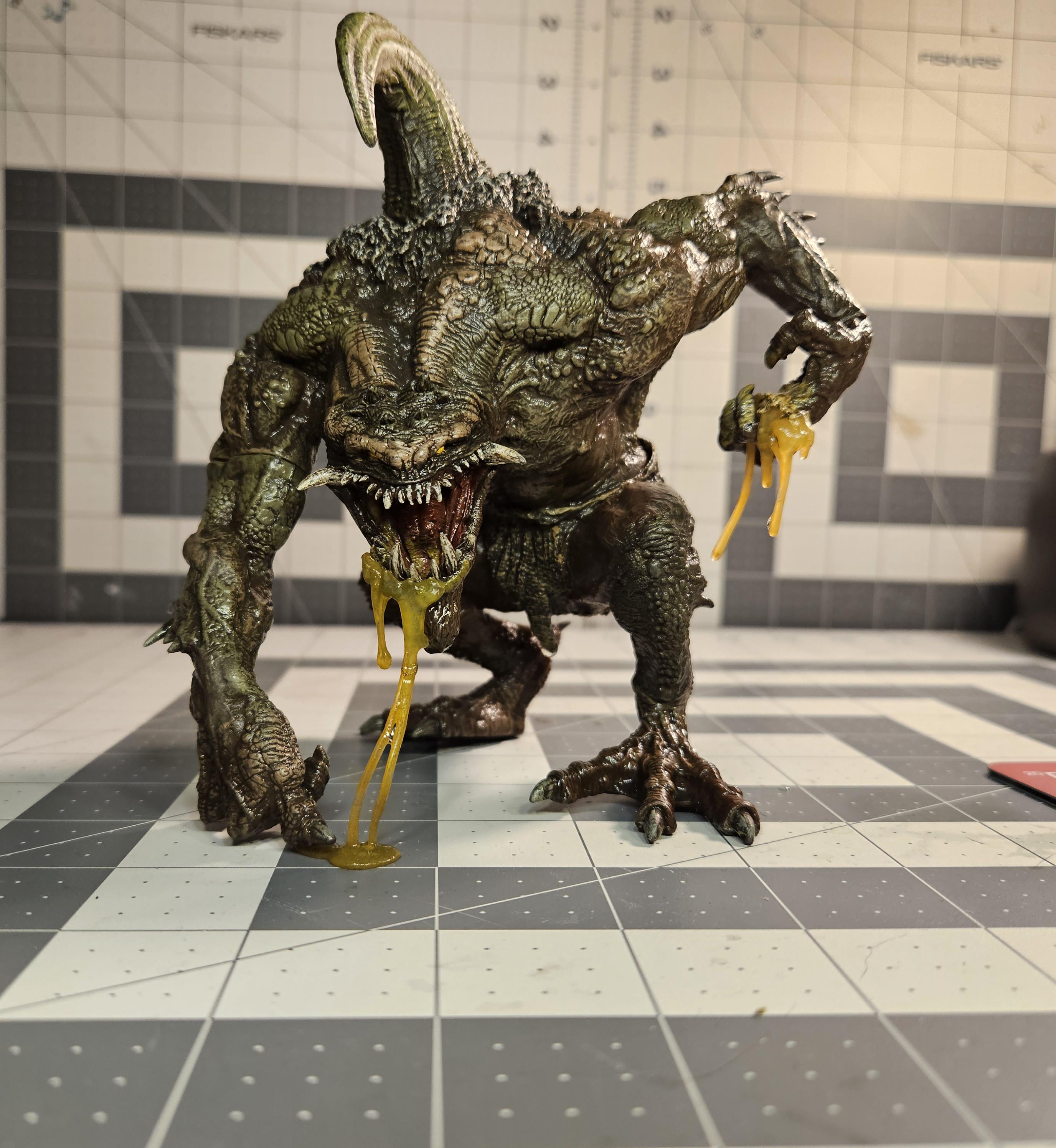 Cleaned up my vandalizer art of spawn figure tonight. Love this